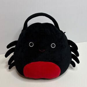 Squishmallows Bella the Spider Halloween Treat Pail Plushie